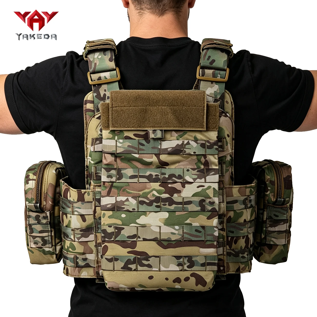 Picture 4: YAKEDA Multi functional Hunting Tank Top MOLLE System Shoulder Straps Adjustable, Detachable, and Removable