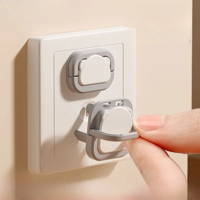 Copertura protettiva per presa di corrente Anti-shock con copertura protettiva di sicurezza per blocco Copertura protettiva per presa anti-shock per bambini