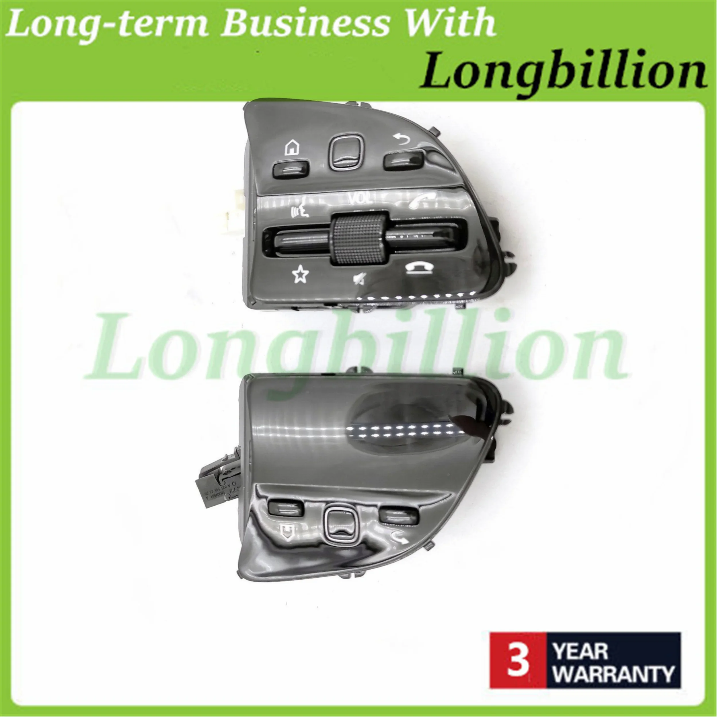 New A9079057604 Is Suitable For Mercedes-Benz Multi-Function Steering Wheel Switch Button