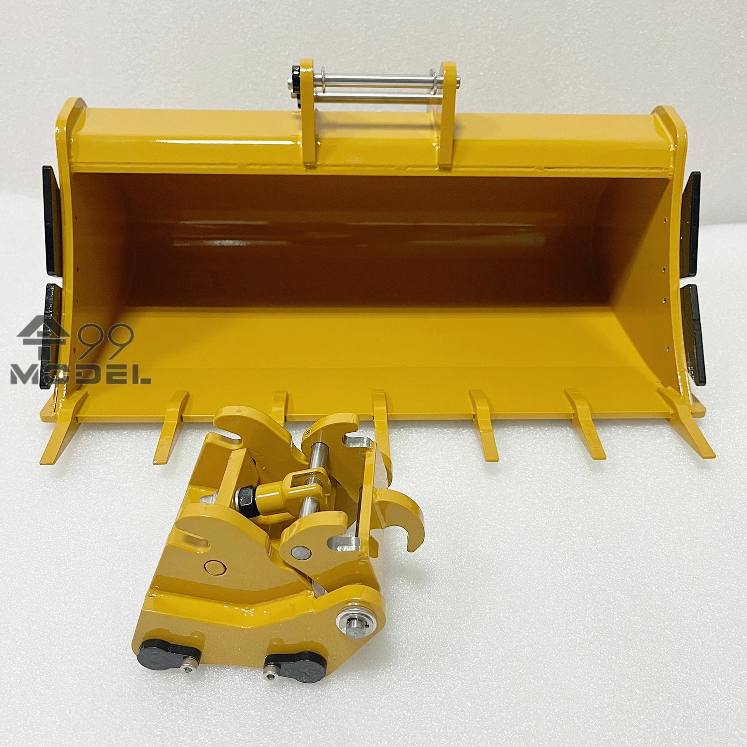 1/8 รถขุดถังโลหะเหมาะสำหรับ 385CF รีโมทคอนโทรลรถขุดไฮดรอลิกอัพเกรดถังเปลี่ยนด่วนชิ้นส่วนรถขุด