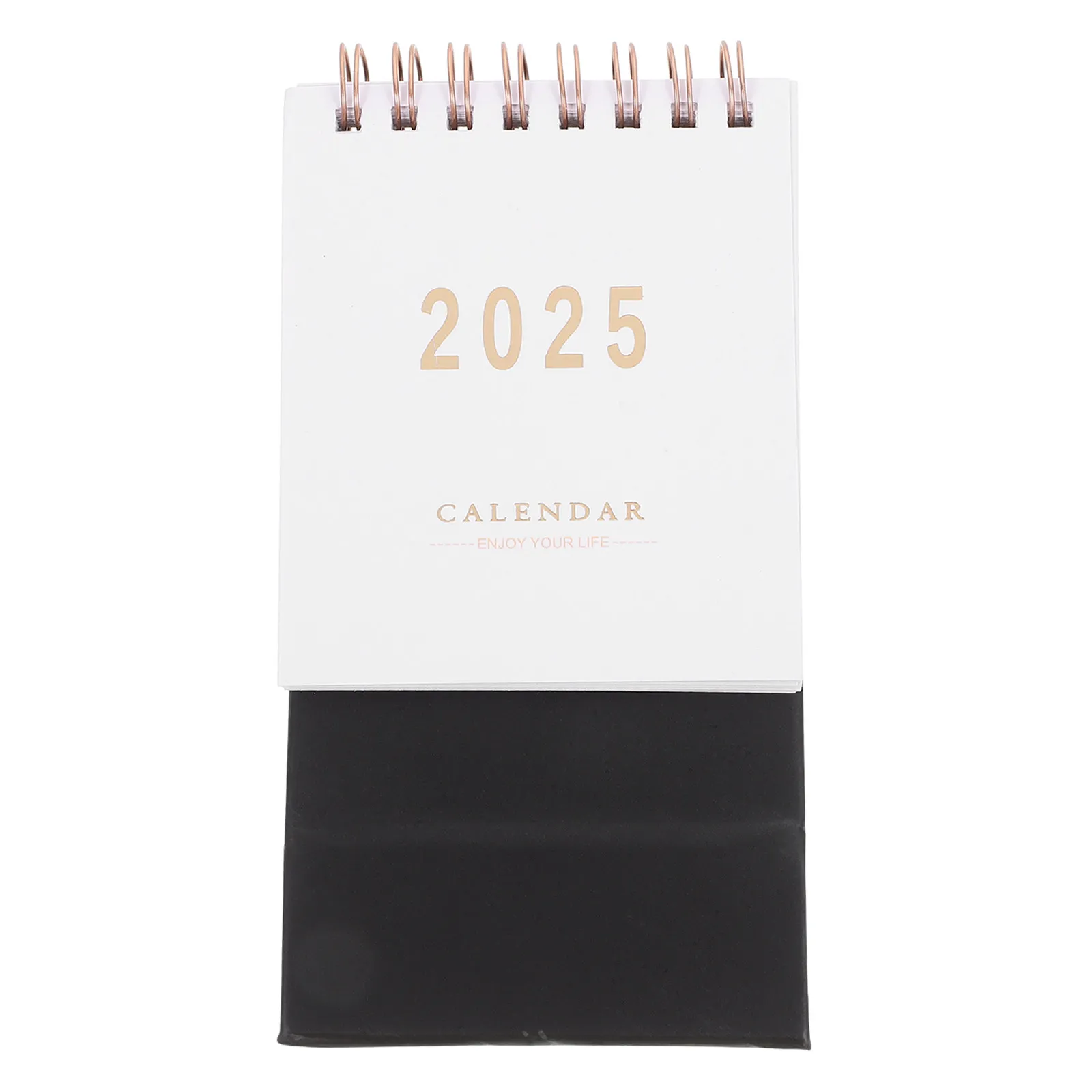 

Mini Desktop Calendar 2024-2025 Standing Flip Calendar for Office Desk Supplies Organize Daily Plans Events Compact Space-Saving