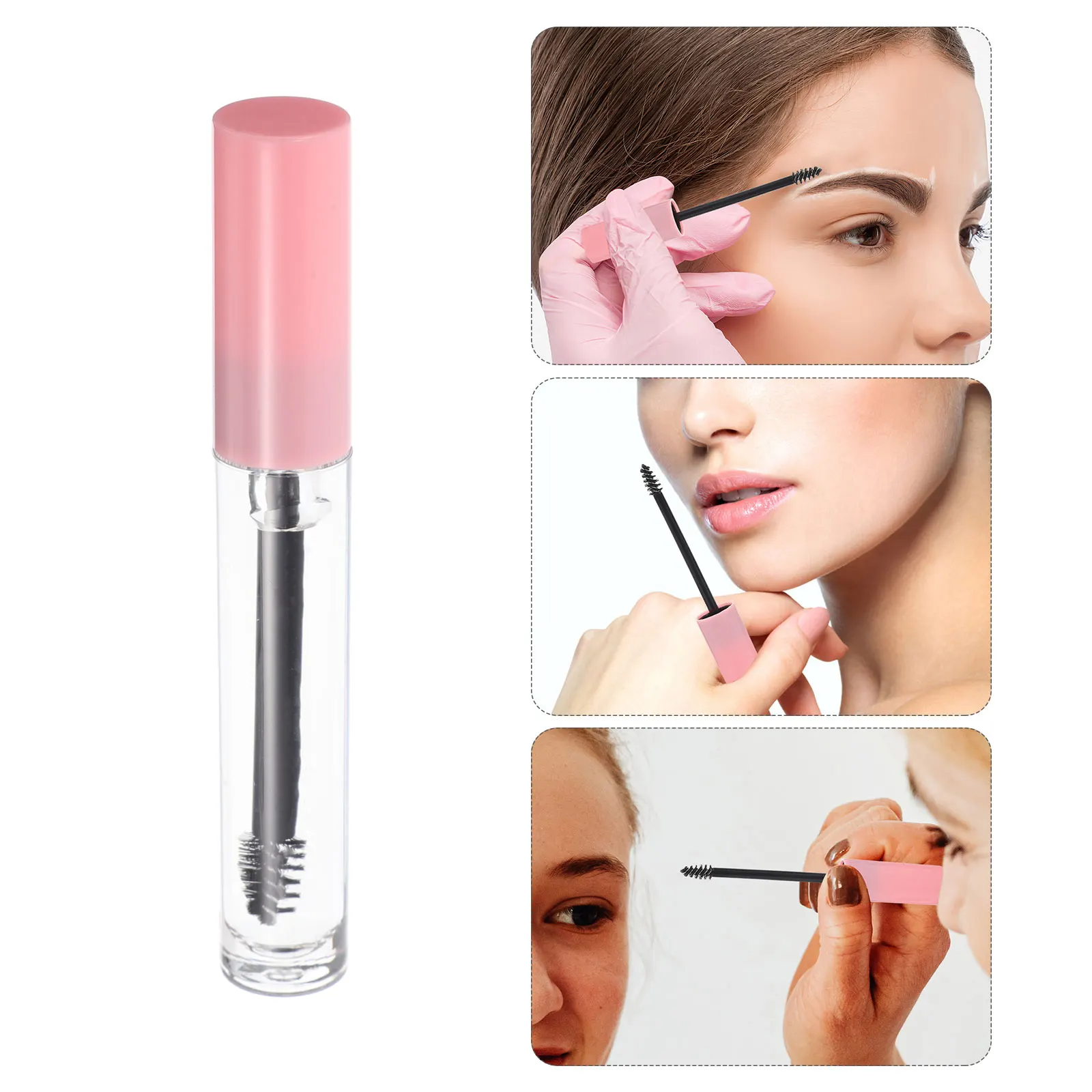 Gel moldeador de reparación de cejas, transparente, resistente al agua, a prueba de sudor, de larga duración, aspecto Natural, potenciador de estilismo de cejas líquido para fijación de elevación
