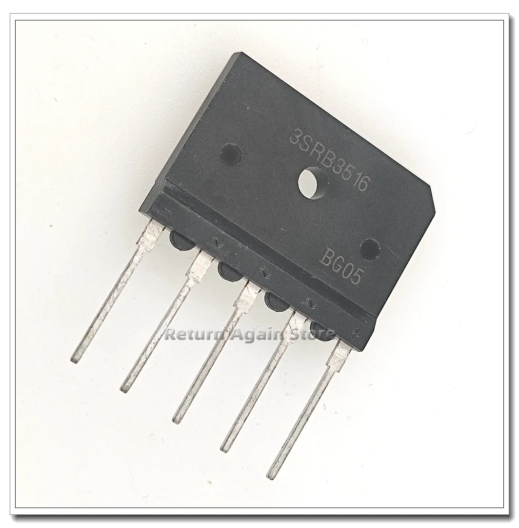 3SRB3516 Rectifying bridge stack with five straight pins 35A1600V Three-phase rectifier