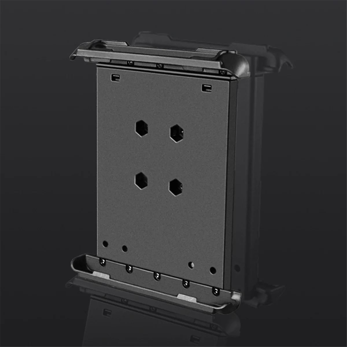 A47U Data Terminal Tablet Back Clip Motorcycle Outdoor Riding GPS Bracket Suitable for 7-Inch to 8-Inch Tablets