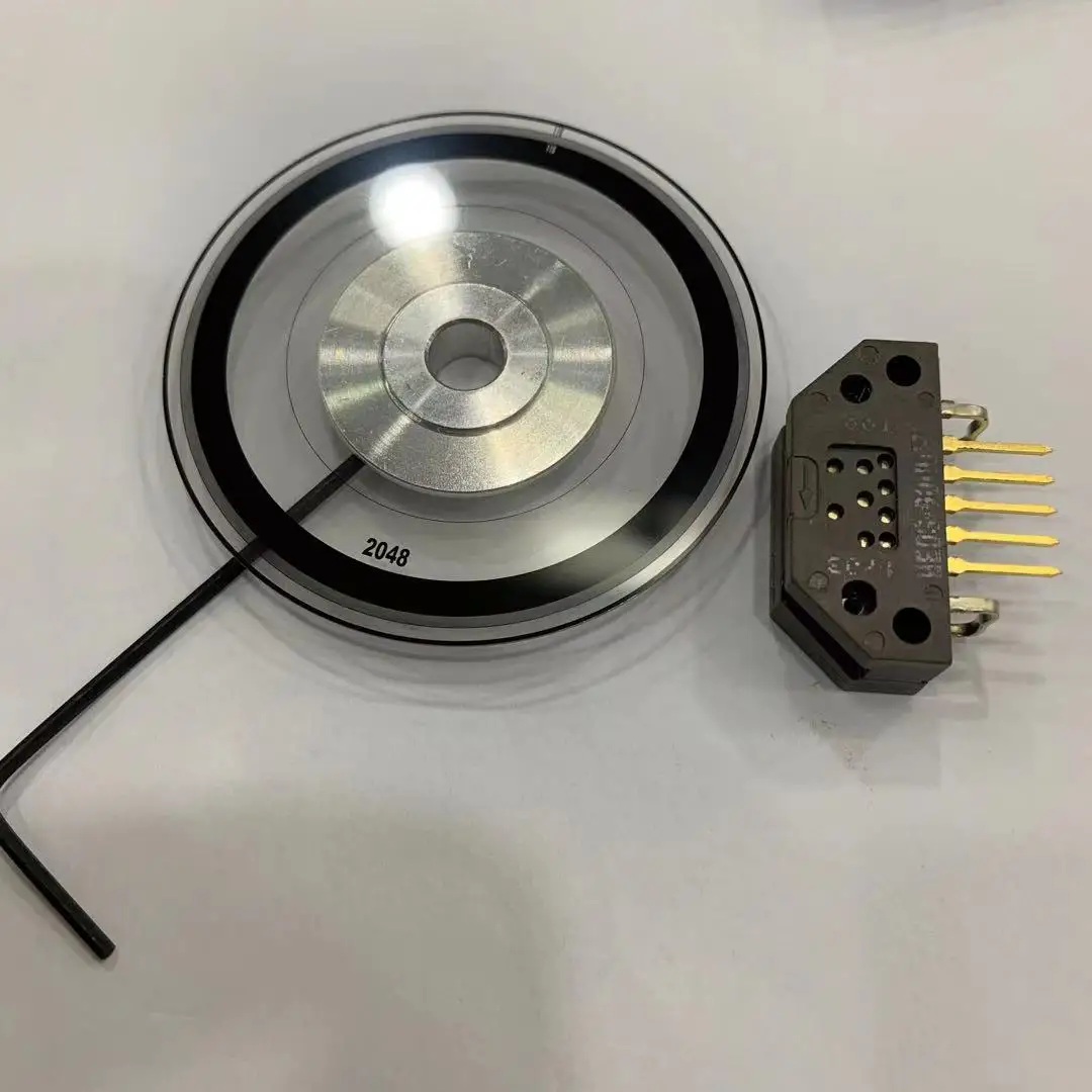 Encoder Disc disk and sensor HEDS-9040#t00  2000CPRABZ/ABI 3channel Grating Counting outside diameter50.6mm