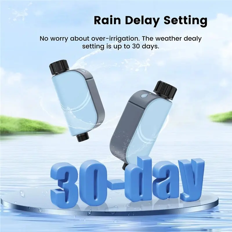 SYW-Garden Sprinkle Timer Smart Tuya WIFI Automatic Watering Valve Outdoor Irrigation Timer Water Timer