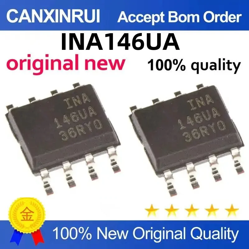 （10 pieces）INA146UA INA146 SOP-8 Voltage Programmable Gain Difference Amplifier