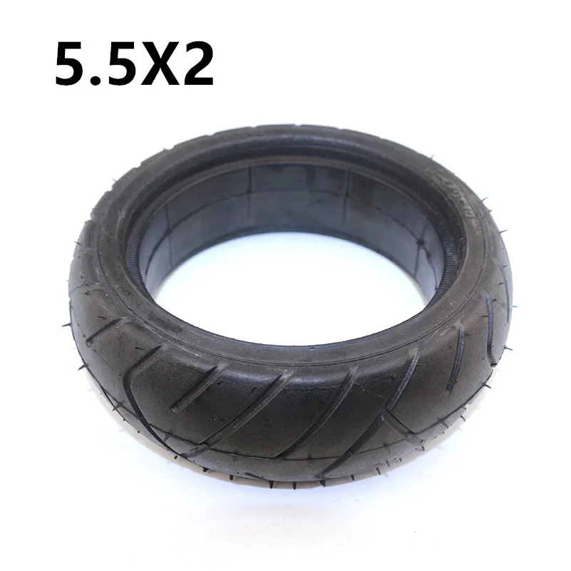 for Hoverboard Self Balancing Electric Scooter Spare Parts 5.5x2 Solid Tire external diameter 128mm fits