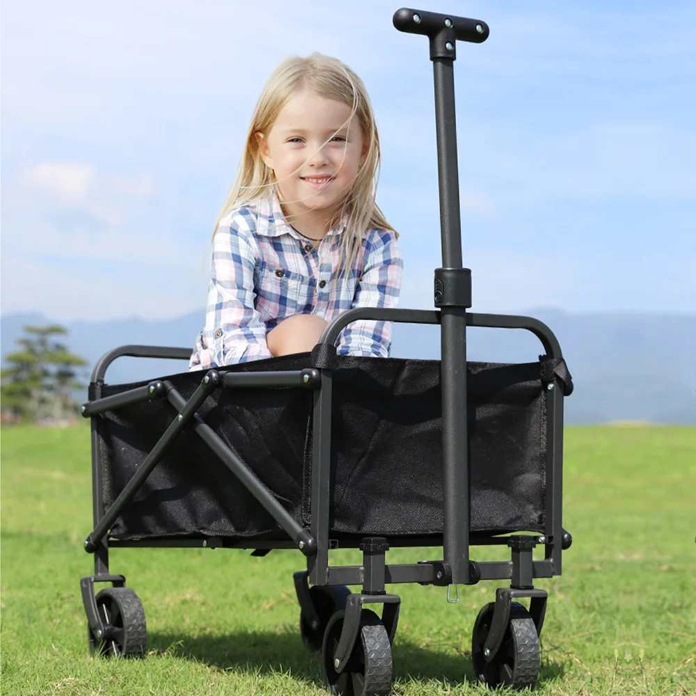 أحدث طراز لعام 2026 E-RIKE مقاس صغير ثقيل Du-ty قابل للطي عربة ترولي قابلة للطي حديقة التخييم الشاطئ عربة قابلة للطي #1