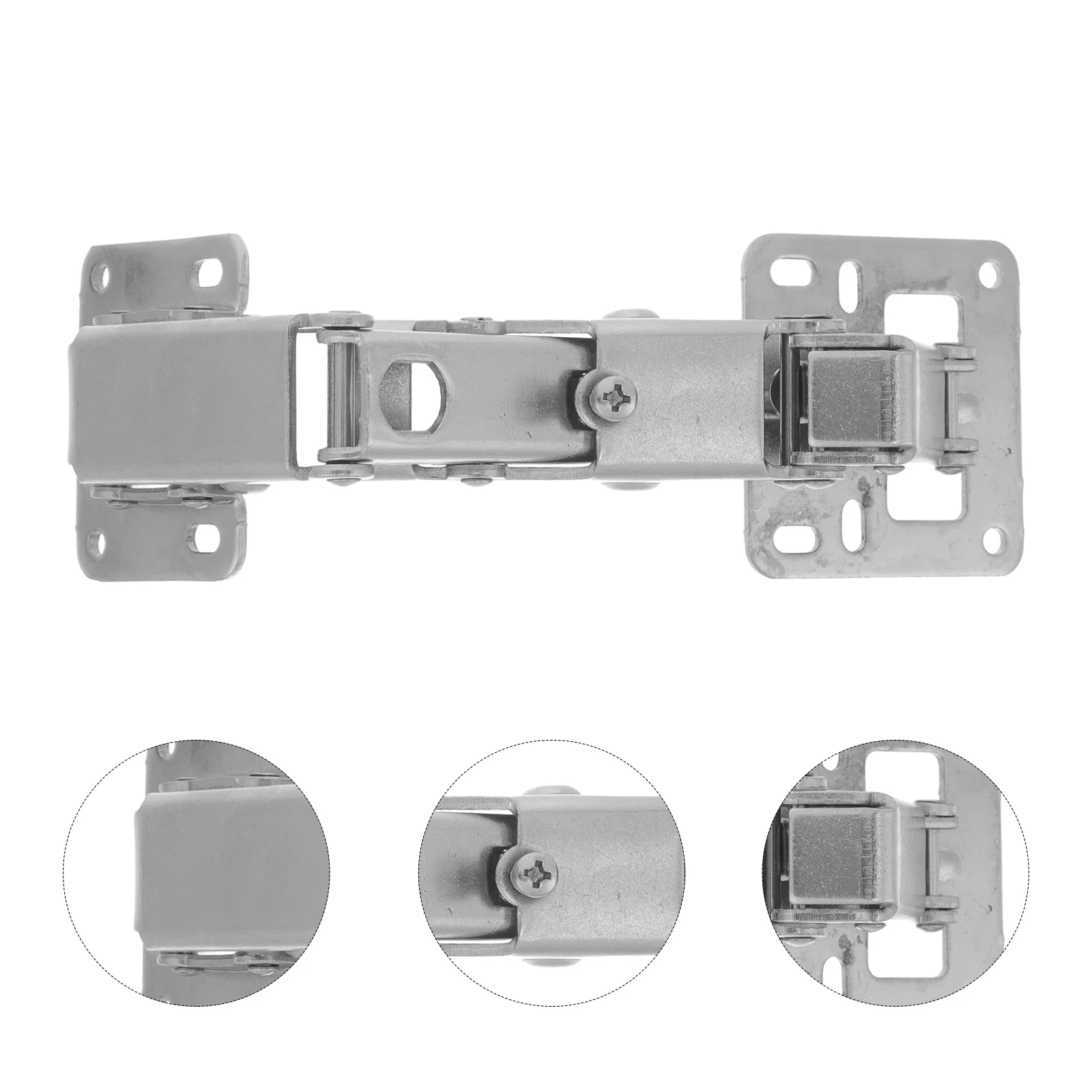 

Heavy Duty Internal Door Hinge 170 Degree Durable Cabinet Door Damper Cupboard Clip for Kitchen Cabinets Noiseless Damping Hinge