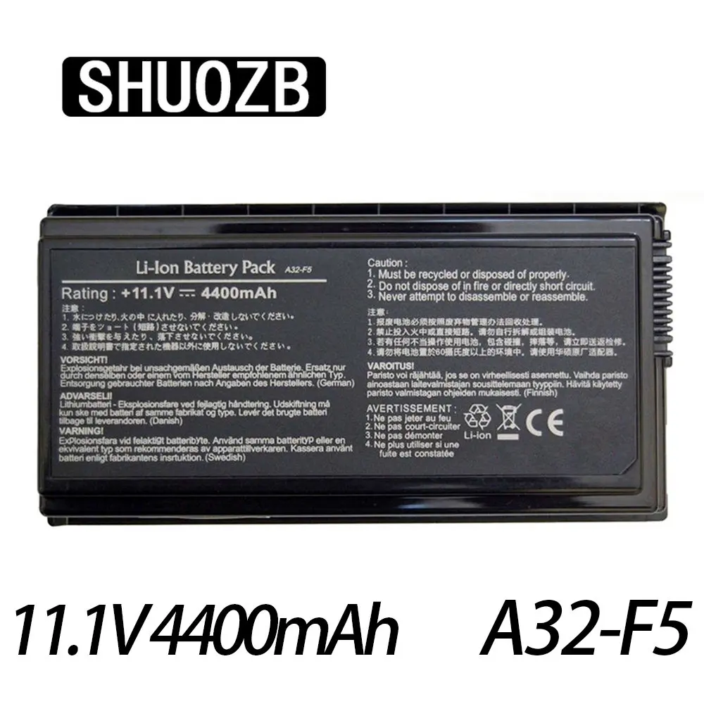 Laptop Battery For ASUS A32-F5 F5 F5C F5GL F5M F5N F5R F5RI F5SL F5V F5Z X50 X50C X50M X50N X50SL Pro50 Pro55 X58 X59 X59SL X5R