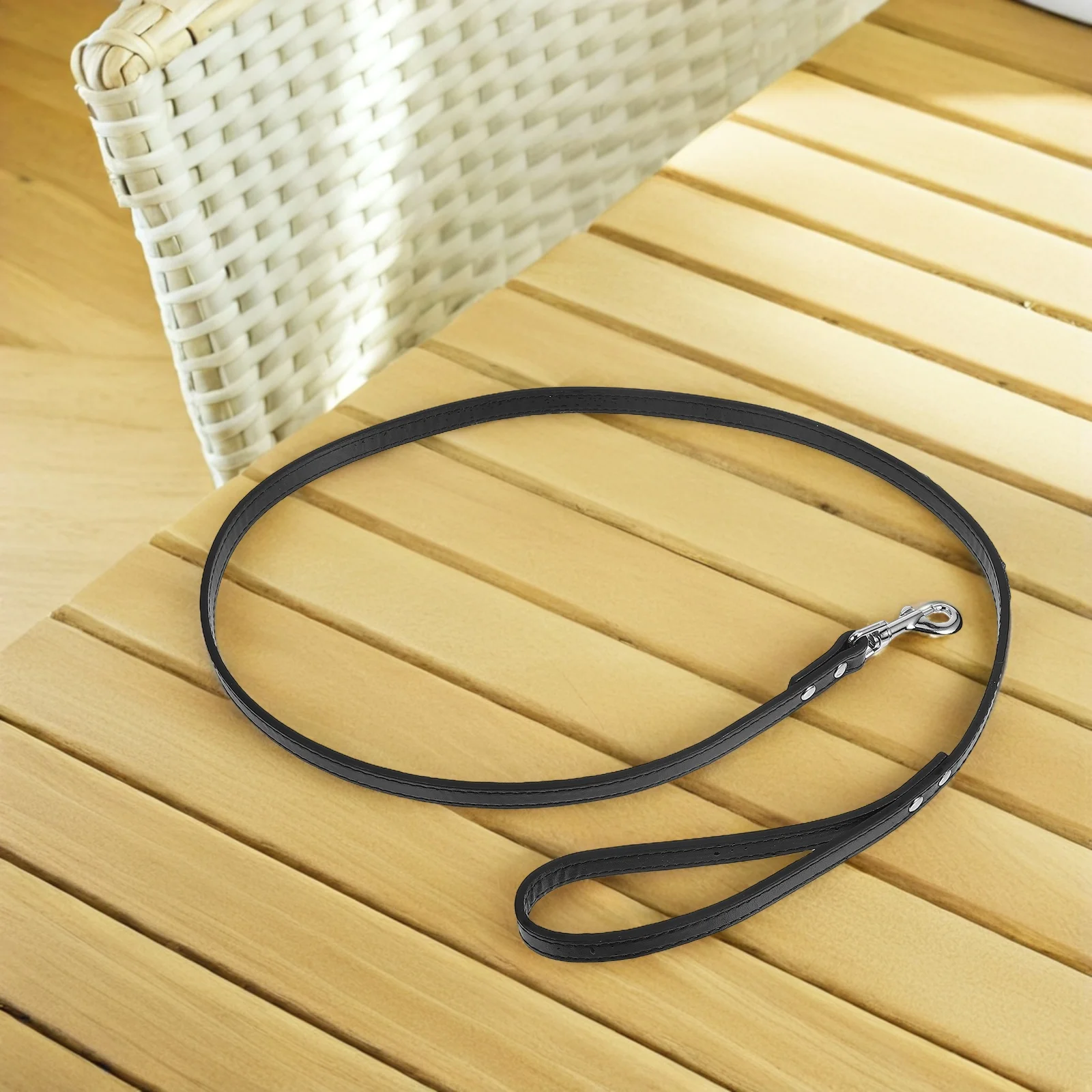 

Dog Leash Rhinestone Studded Flexible PU for Small Dogs Walking Jogging Hiking Training Leads Pet Supplies
