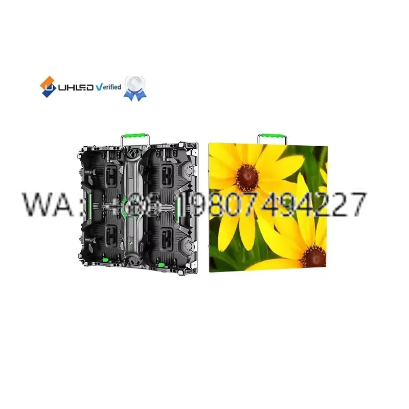 500x500mm Outdoor Waterproof LED Screen Die Cast Aluminum Cabinet for Stage Rental and LED Video Wall Display