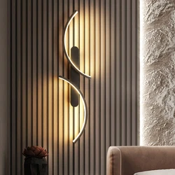 Minimalist Wall Lamp LED C Shape Wall Sconce Modern Simple for Home Decor Perfect Lighting Living Room Bedroom Hallway Office