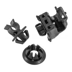 3PCS/set Hood Rod Holder Opener Stay Grommet Clips For Honda Accord Odyssey Pilot Fit RB1 90601-S84-A01/90602-S84-A01 Car Clip