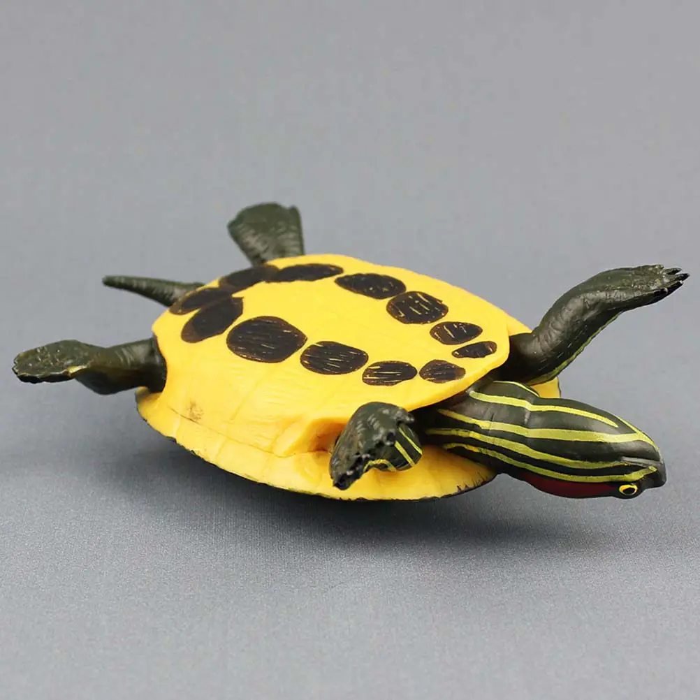 

Premium PVC Brazilian Turtle for Kids Educational Learning Tool Enhances Color Recognition Imagination Animal Theme