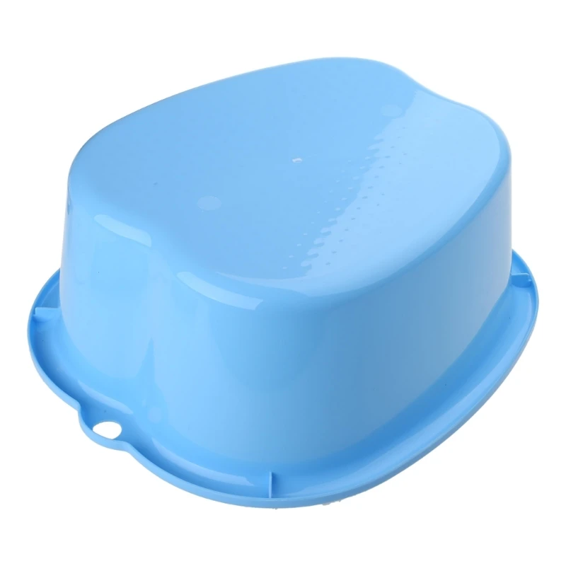 Plastic Large Foot Bath  Tub Basin Bucket for Soaking Feet Detox Pedicure Massage Portable 3 Colors