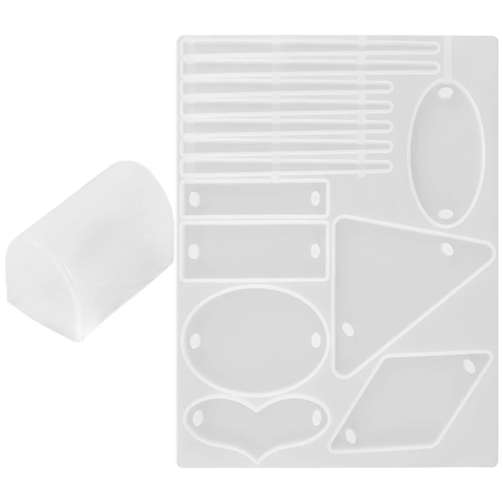 

1Set Hairpin Silicone Mold DIY Resin Craft Making Tool Hair Clip Molds for Epoxy Resin Casting Simple Shapes Silicone Mold
