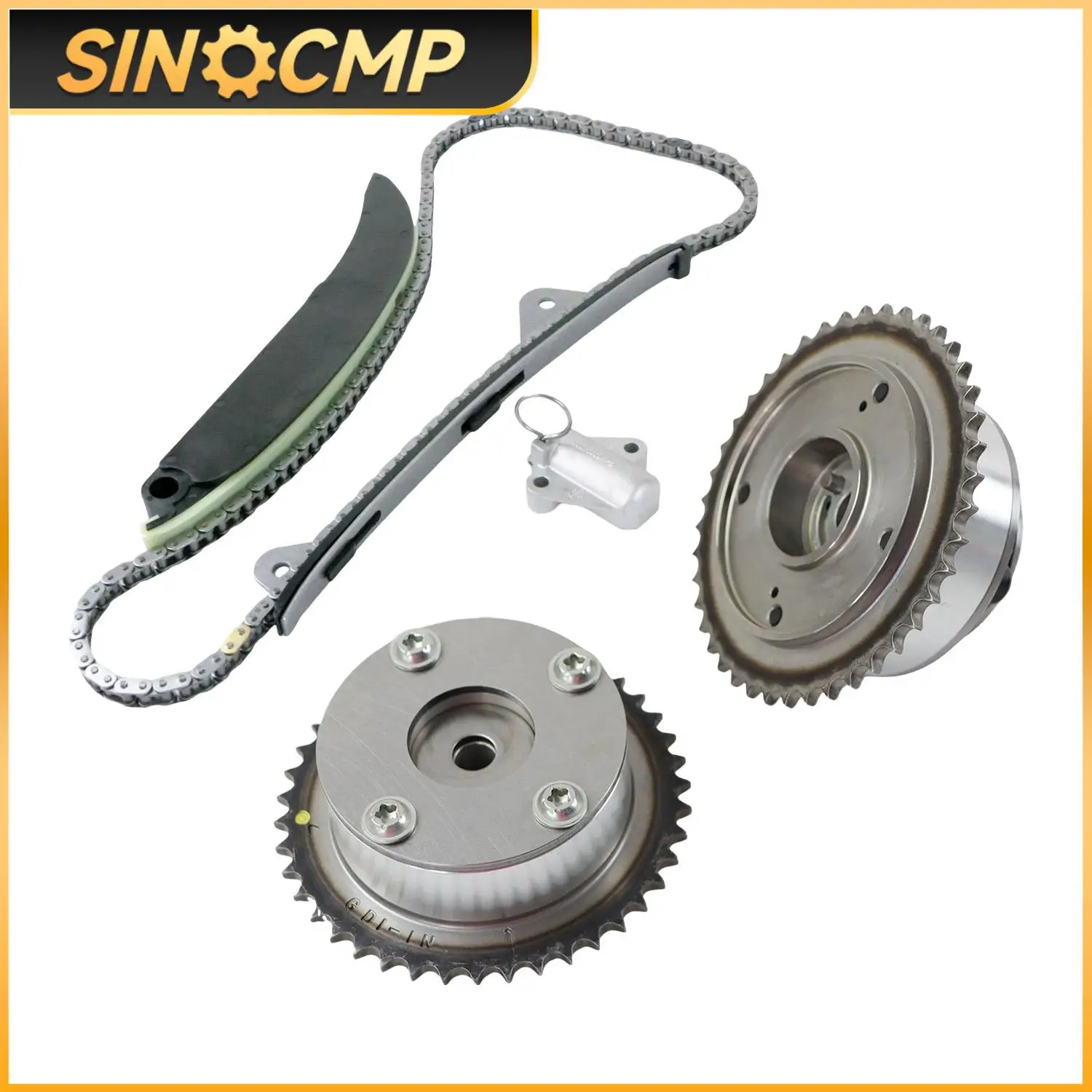 

1Set Brand NewTiming Chain Kit Camshaft Sprocket SET 24321-2E200 For Hyundai Kia Elantra Sonata Tucson 2.0 G4NC