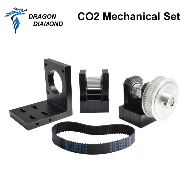 قطع غيار معدات ليزر Co2 مكونات قطع الغيار الميكانيكية طقم القطع بالليزر لآلة النقش بالليزر Co2 #6