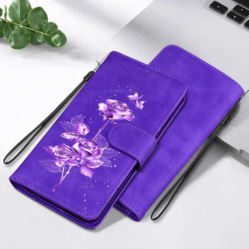 Magnetyczne skórzane etui z klapką dla Samsung Galaxy S25 Edge S23 S24 S25 PLUS S23 S24 FE S21 s22 S23 s24 S25 Ultra Wallet Stand Cover
