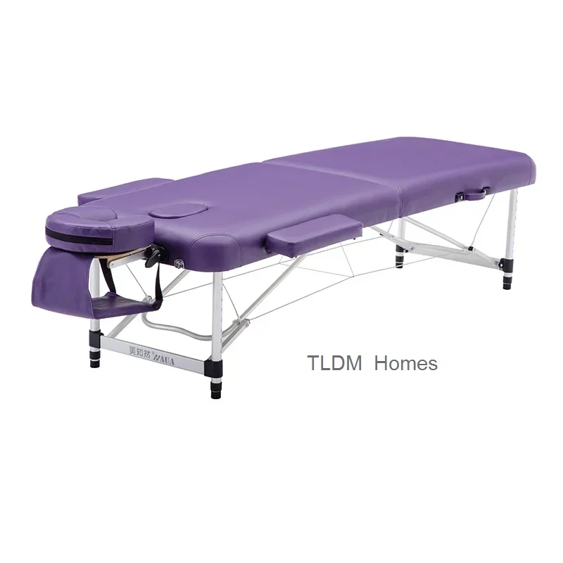 

Beauty Folding Tattoo Massage Bed Spa Face Bathroom Massage Table Ear Cleaning Adjust Lettino Estetista Salon Furniture KMMT