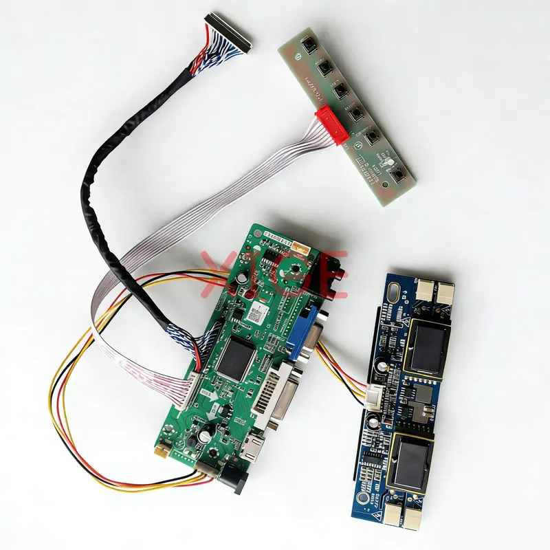 For LM200WD1 M200O1 LTM200KP01 LTM200KT01 Matrix Controller Drive Board DIY Kit HDMI+DVI+VGA 4-CCFL LVDS-30Pin 1600*900 1600x900