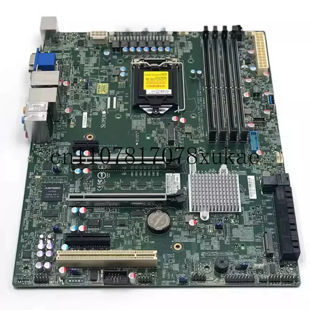 X11SCA-F Workstation Server Industrial Control Motherboard C246 8th Generation 9th Generation I7 I9 E-2XXX