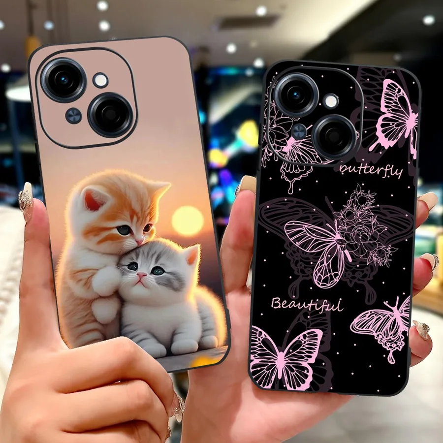 ل Tecno Spark GO 2025 go1 حافظة كرتونية رائعة لينة سيليكون الغطاء الخلفي ل Coque Tecno Pop9 غطاء Tecno Sparkgo 2025 قذائف #2