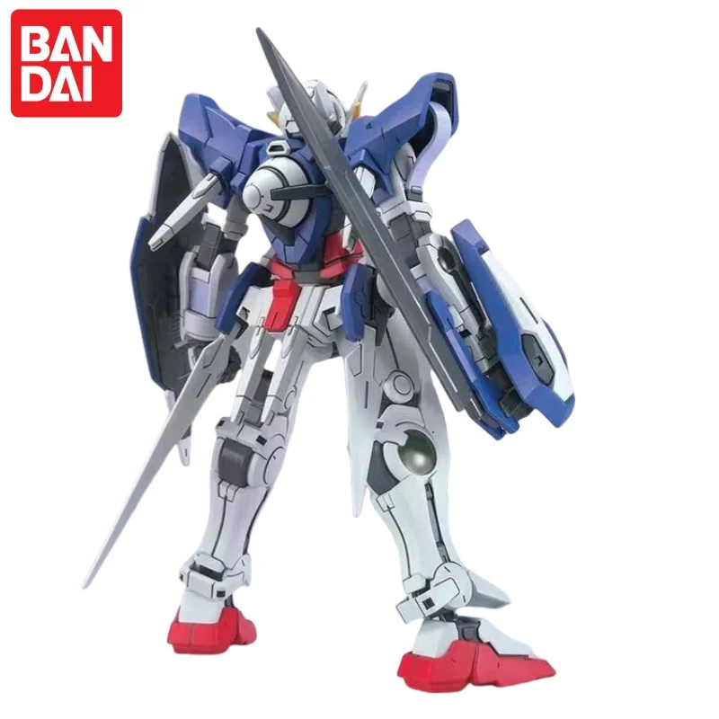 Genuine Bandai Hg 1/144 Exia Gn-001Exia Setsuna Oo Gundam Plastic Model Cool Gift Mecha Warrior Figure Educational Toy