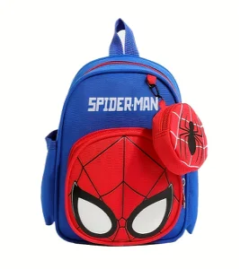 Spider-man&lron Man Style Backpack, Large Capacity Foldable Outdoors Daypack, Gift for Christmas/Birthday day Party Favors