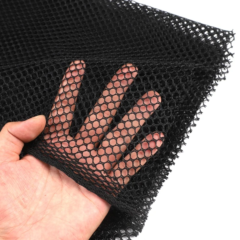 Hole Size 1~7mm Black White Hexagonal Nylon Net Mesh Garden Anti Bird Netting Aquaculture Breeding Fishing Net