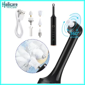 Electric Tooth Polisher 4 Modes Dental Tartar Remover Plaque Stains Ultrasonic Teeth Whitening Cleaner Oral Irrigator Polishing