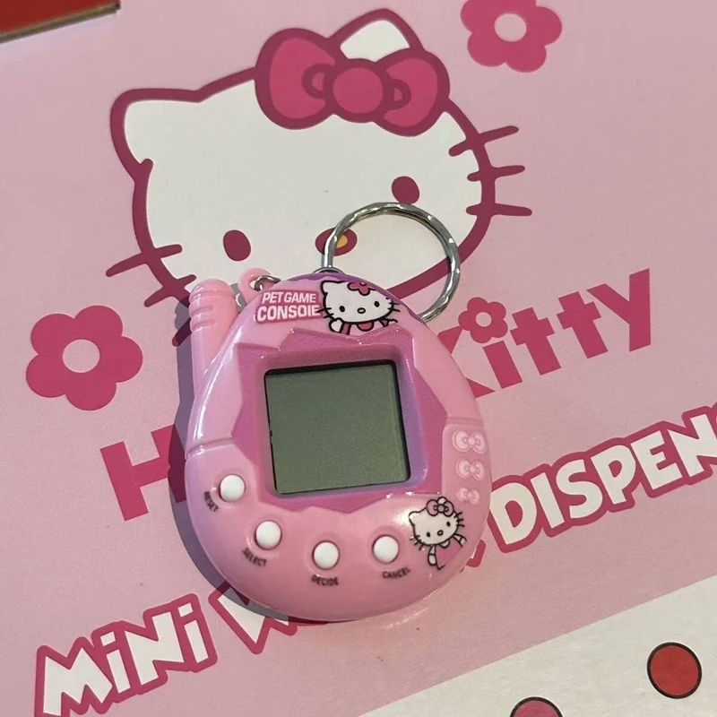 Chaveiro Pingente Hello Kitty Rosa Harajuku Girl, Charm Kawaii Vintage, Acessórios de Pingente Hello Kitty, Presentes de Aniversário