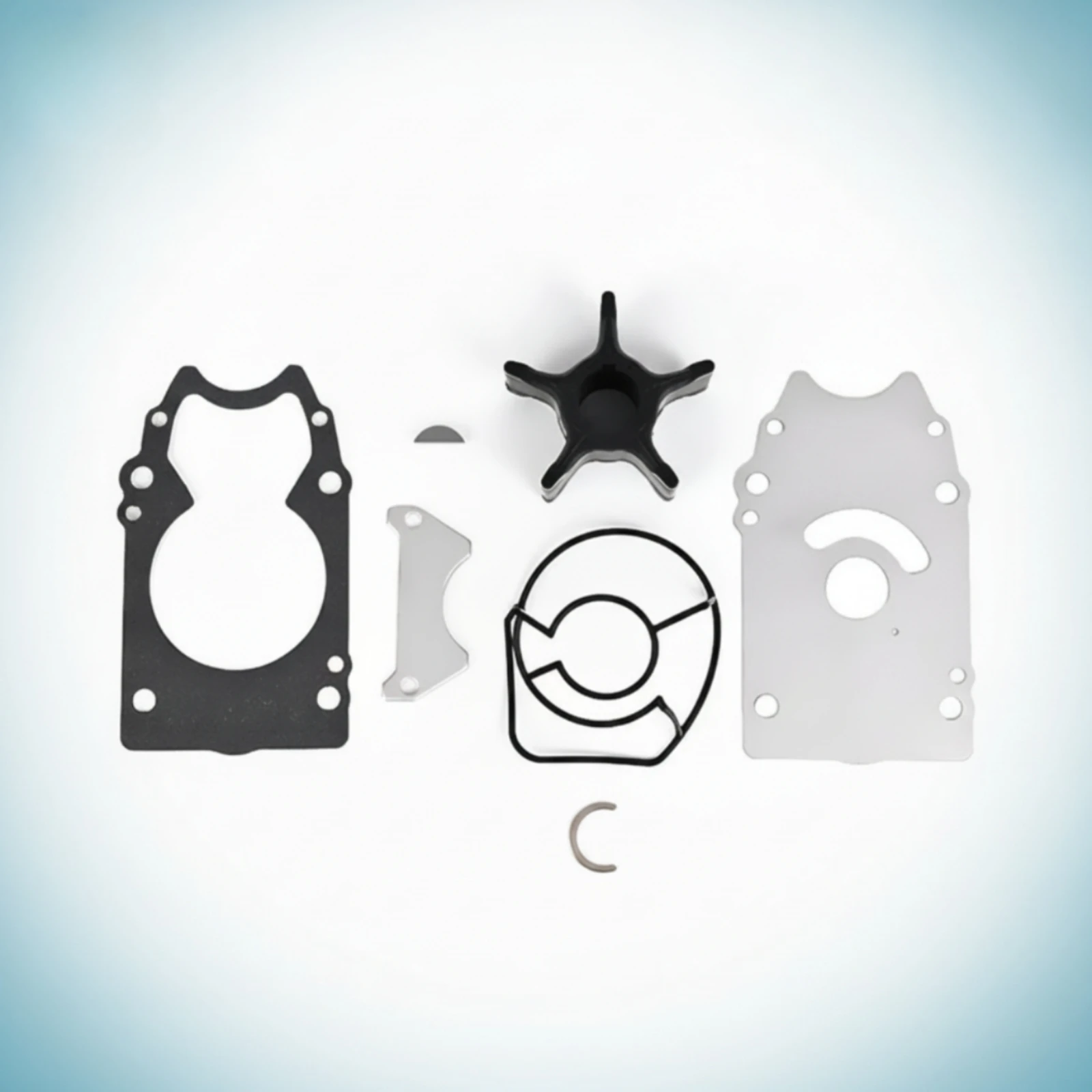 Pump Impeller Repair Kit OEM Pump Impeller Rebuild Kit Marine Replacement for Boat Owners, Workshop Repairs