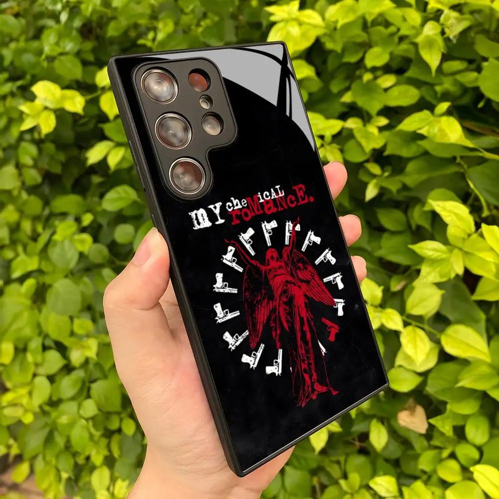 My Chemical Romance Phone Case for Samsung Galaxy S26 S25 Edge S24 S23 S22 A17 A37 A27 A56 A16 A26 A57 Ultra Plus Fe Glass Cover