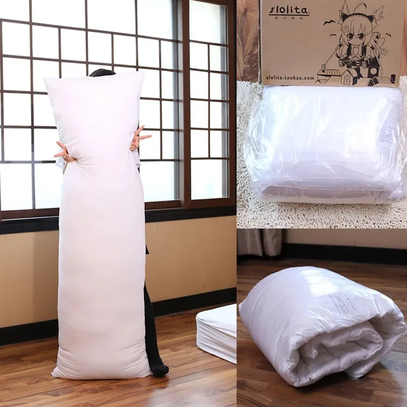 120 150 Anime Dakimakura interno che abbraccia cuscino lungo cuscini per il corpo rettangolo cuscino del sonno cuscino bianco cuscino del letto