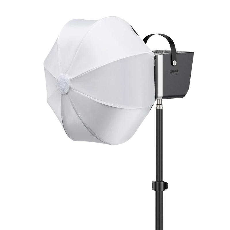 Ulanzi AS-L30 30cm Mini Bowens Mount Latarnia Softbox Miękkie, wieczne światło Szybkie uwalnianie dla Ulanzi 40W LT028 60W LT005 Light