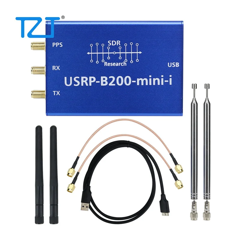 

TZT USRP B200mini-i Kit SDR Software Defined Radio 70MHz-6GHz Supports Full Duplex Communication for Radios