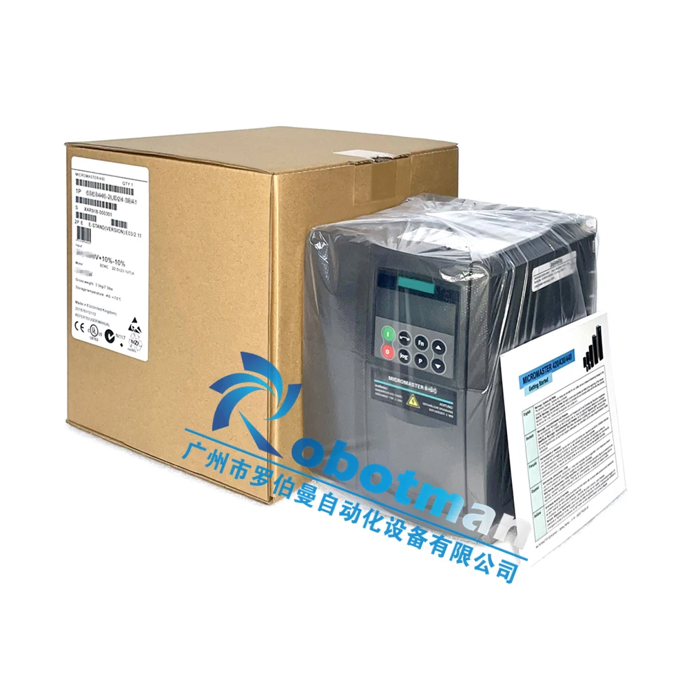 

New Original 6SE6420-2UD23-0BA1 MICROMASTER 420 Frequency Converter 3KW 380V Include BOP Panel With Free DHL/UPS/FEDEX