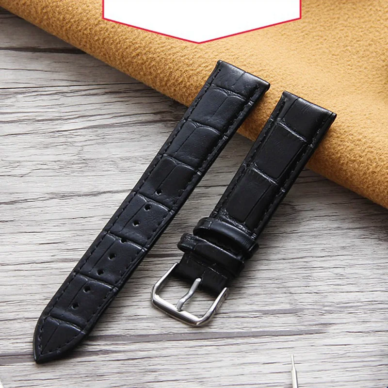 Pulseira de couro pulseira de pulso para ticwatch pro 3 ultra gps acessórios de relógio cinto para ticwatch pro x s 2020 4g/lte gtx e2 s2 pulseira