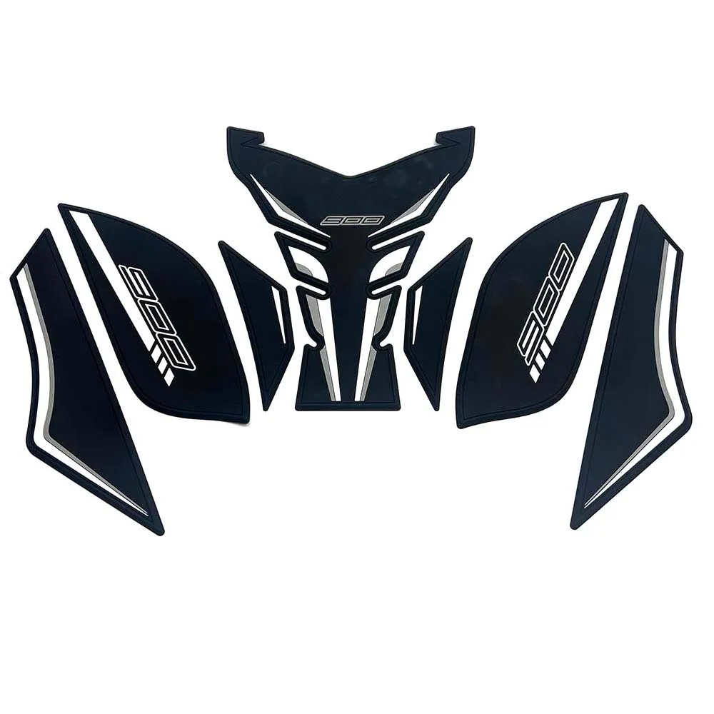 For Z900 2025- Motorcycle Accessories Fuel Tank Pad Anti Slip Stickers 3D Rubber Stickers Knee Protector Decals
