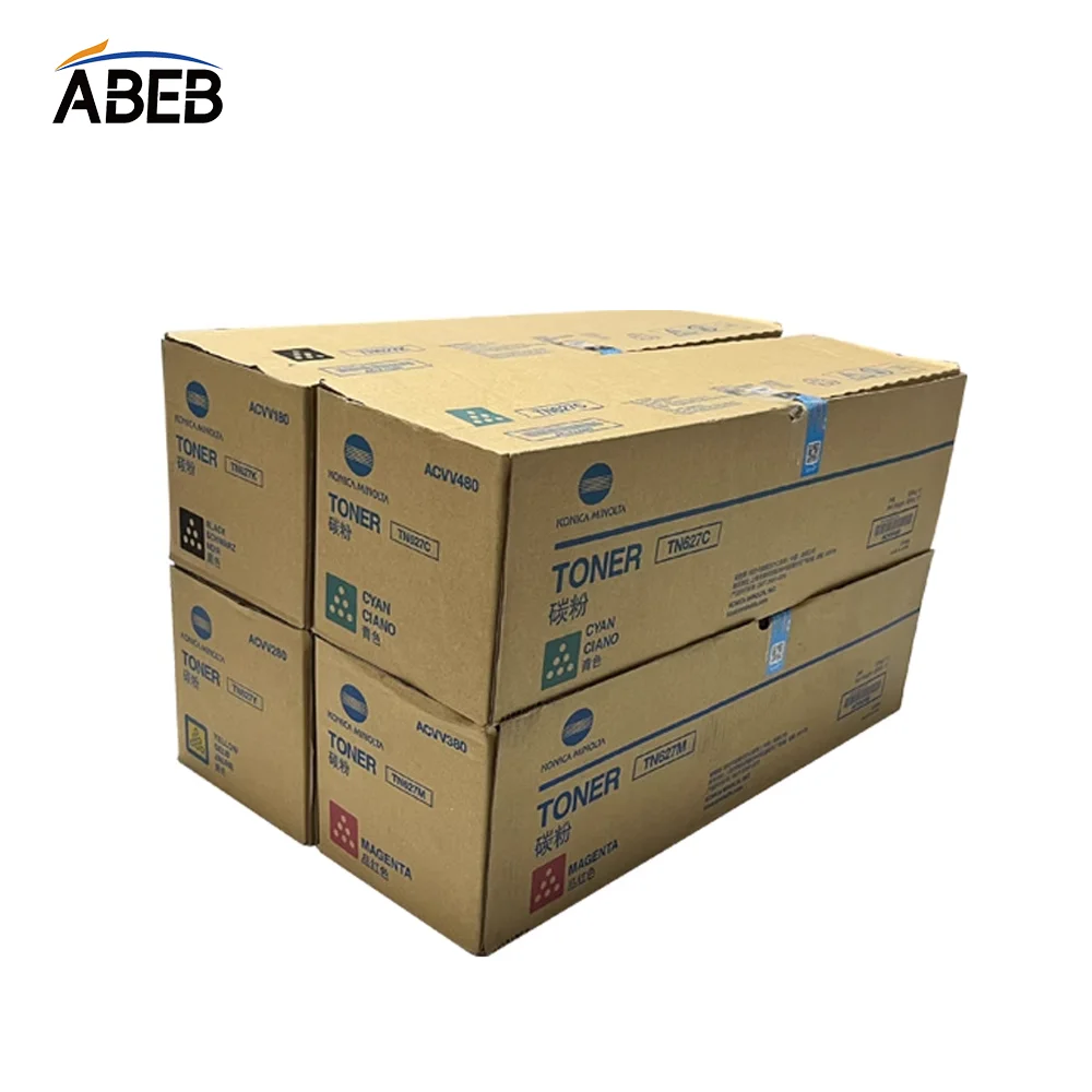 1PCS Original TN627 Toner Cartridge Asian Version For  Konica Minolta AccurioPrint C12000 C14000 ACVV180 ACVV280 ACVV380 ACVV480