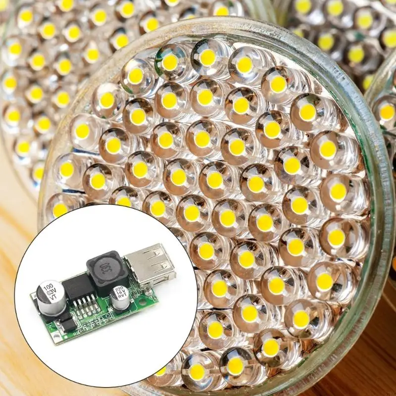 LM2596HV Step Down Converter Power Supply Board Module Replacement 12V 24V 36V 48V to 5V USB Electricity Regulator