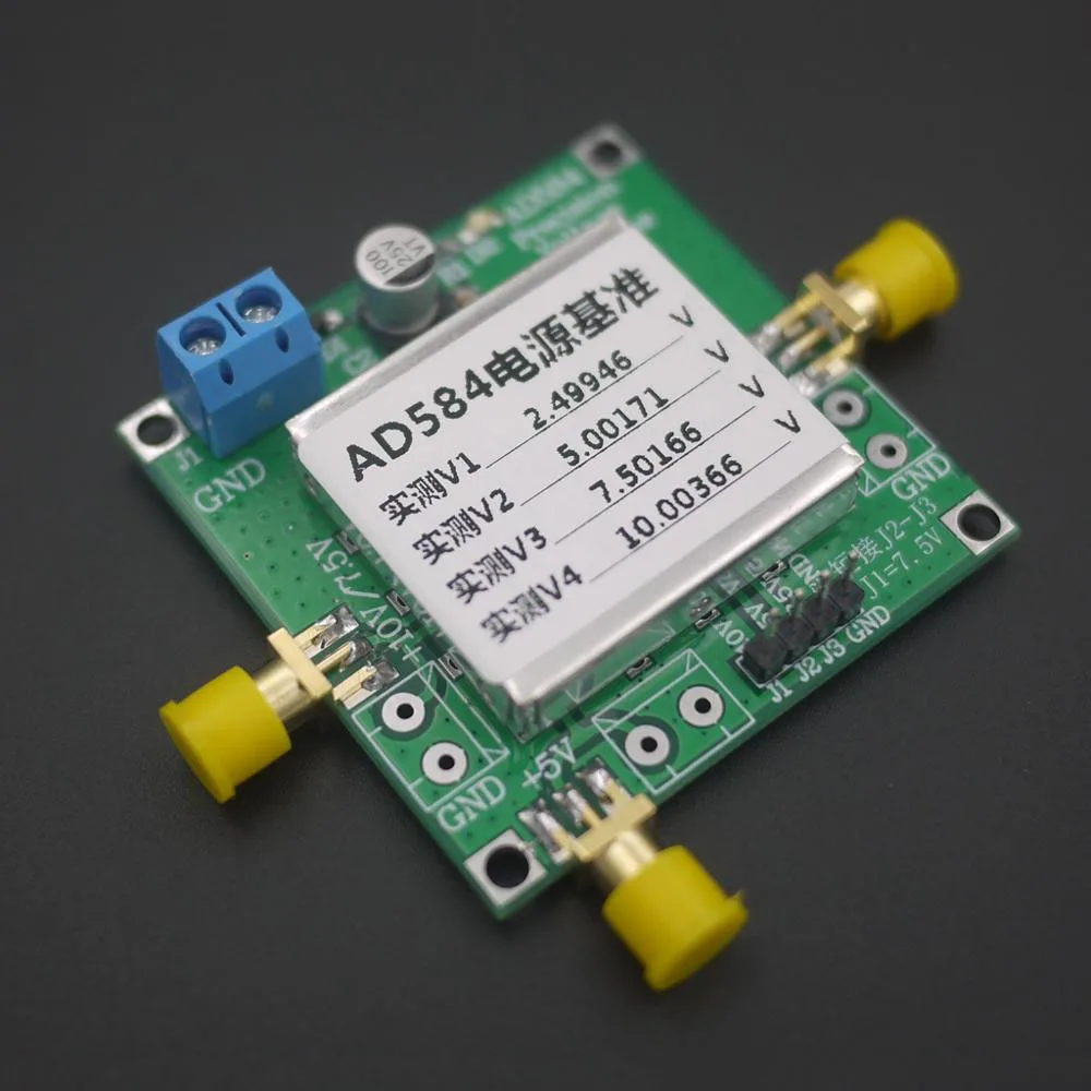 AD584 TL431 LM399 high-precision voltage reference 2.5V/5V/7.5V/10V reference source for ADC DAC voltmeter calibration
