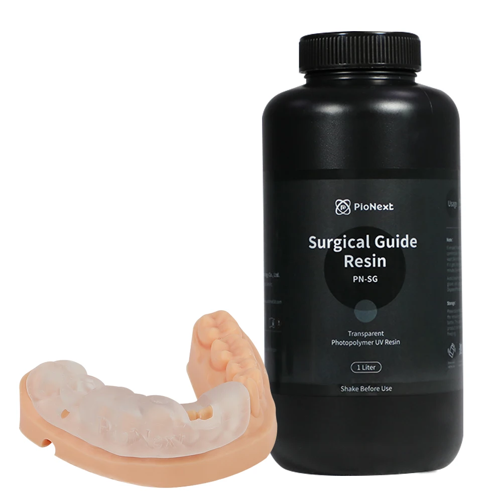 LD 1000g 3D 프린터용 고정밀 고굴곡 강도 투명 수술용 가이드 수지(투명) A1/A2