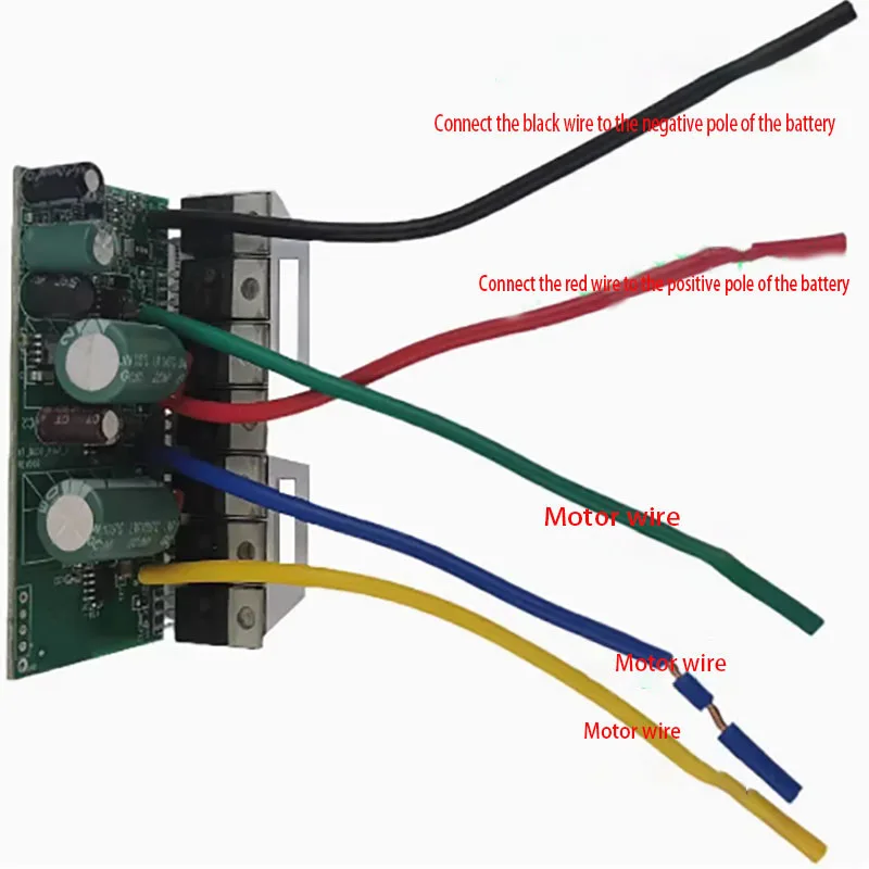 DC submersible pump circuit board 48v60v72v pump circuit board spare parts pump control board driver