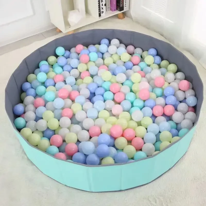 100PCS Outdoor Sport Ball Bunte Weiche Wasser Schwimmen Pool Ozean Welle Ball Baby Umweltfreundliche Stress Air Ball Zelt Spielzeug für Kinder