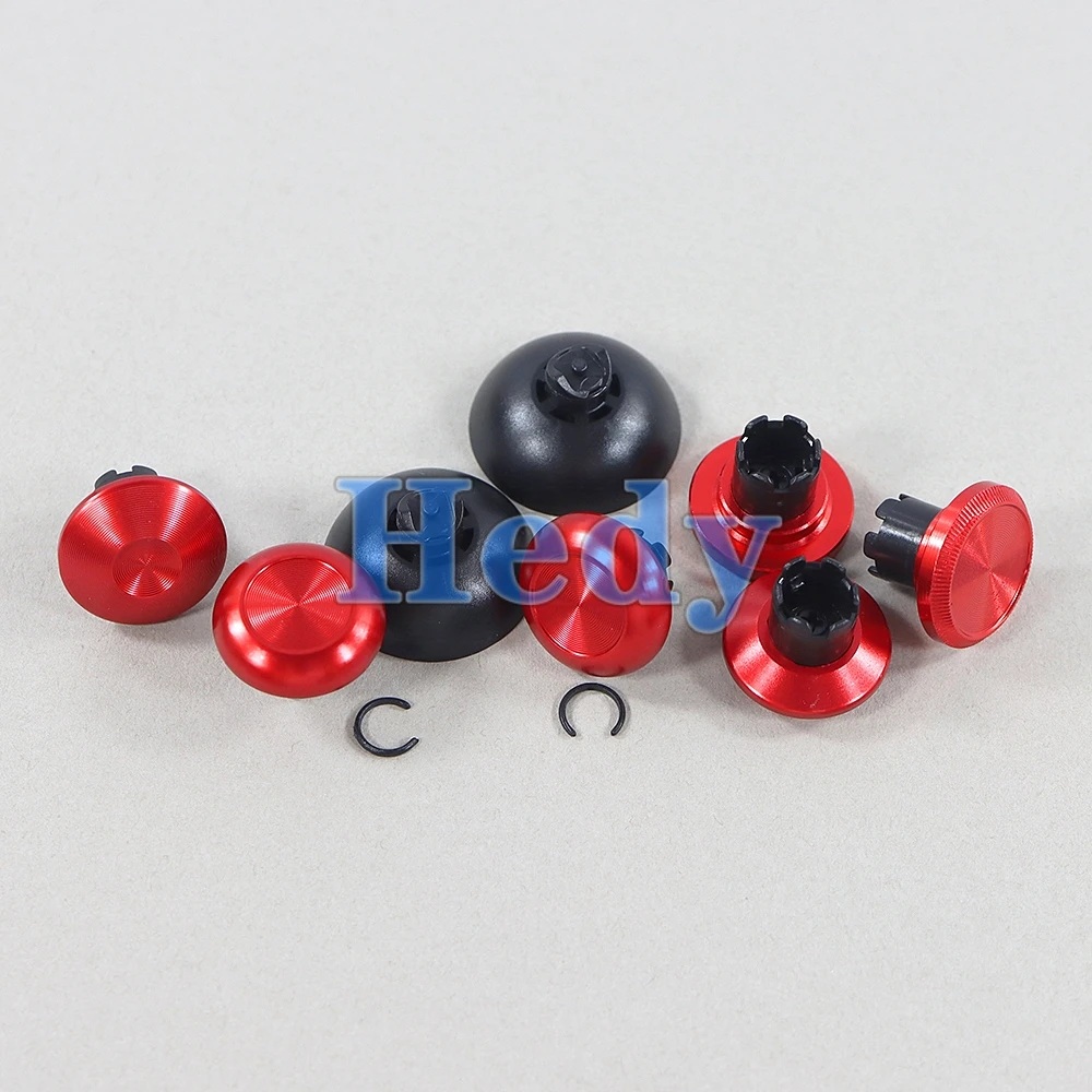 Металлическая верхняя и низкая клавишная крышка, задняя кнопка для PS4 PS5 Switch Pro XBOXONE Edge, запчасти контроллера, 1 комплект