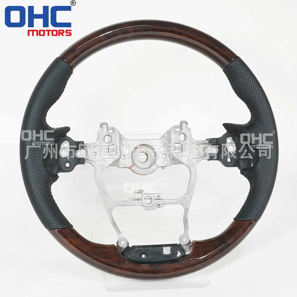 

Suitable for Toyota Rand Cool Luzer LC300 domineering Camry Hilux mahogany car steering wheel upgrade